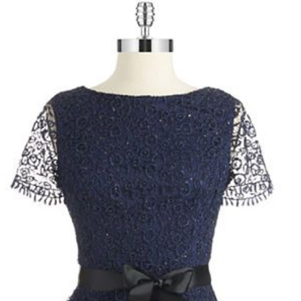 Cachet Sequined Lace Top